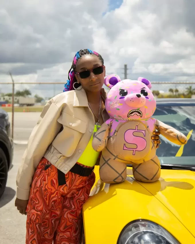 ICH SCHREIE MONEYBEAR TEDDYBÄR RUCKSACK