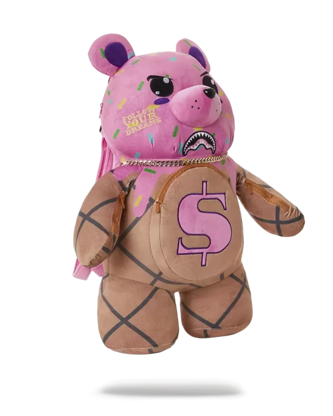 ICH SCHREIE MONEYBEAR TEDDYBÄR RUCKSACK