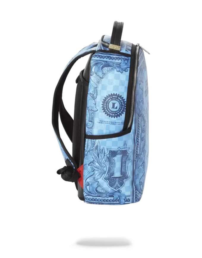 IN GOTT VERTRAUEN BLAUER RUCKSACK (EINZELSTÜCK)