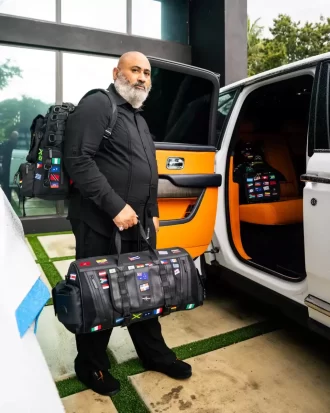 JAMES ERSTE KLASSE GLOBAL FLAGS SPECIAL OPS DUFFLE