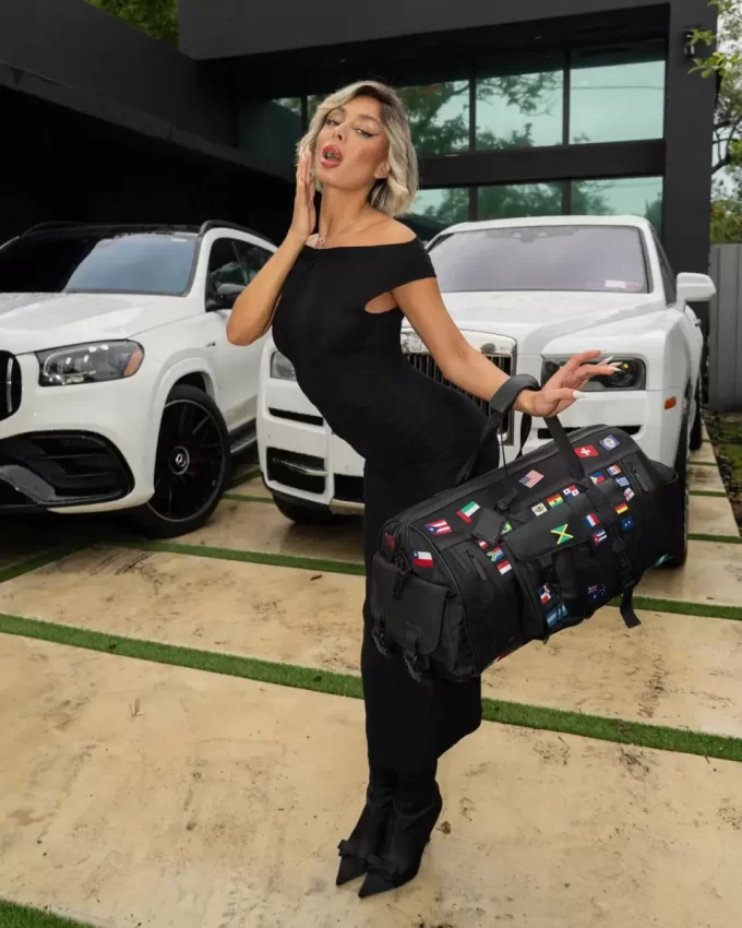 JAMES ERSTE KLASSE GLOBAL FLAGS SPECIAL OPS DUFFLE