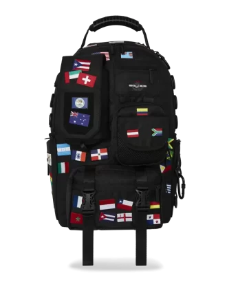 JAMES FIRST CLASS GLOBAL FLAGS SPECIAL OPS CARGO BACKPACK