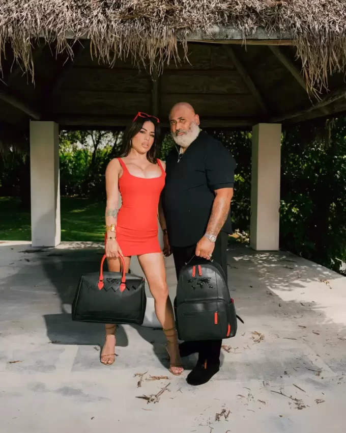 JAMES FIRST CLASS GLOBAL TAKEOFF SPIRKIN HANDTASCHE