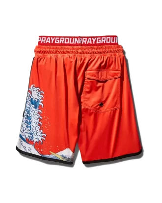 JAPAN WAVE BADEHOSE FÜR KINDER (ROT) JAPAN WAVE BADEHOSE FÜR KINDER (ROT)