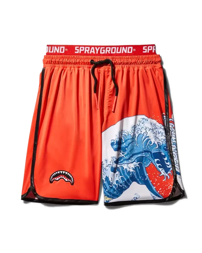 JAPAN WAVE CORTO BADEHOSE (ROT)
