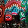 JORGE RODRIGUEZ THE ARTIST COLLAB BLINKY SHARK RUCKSACK