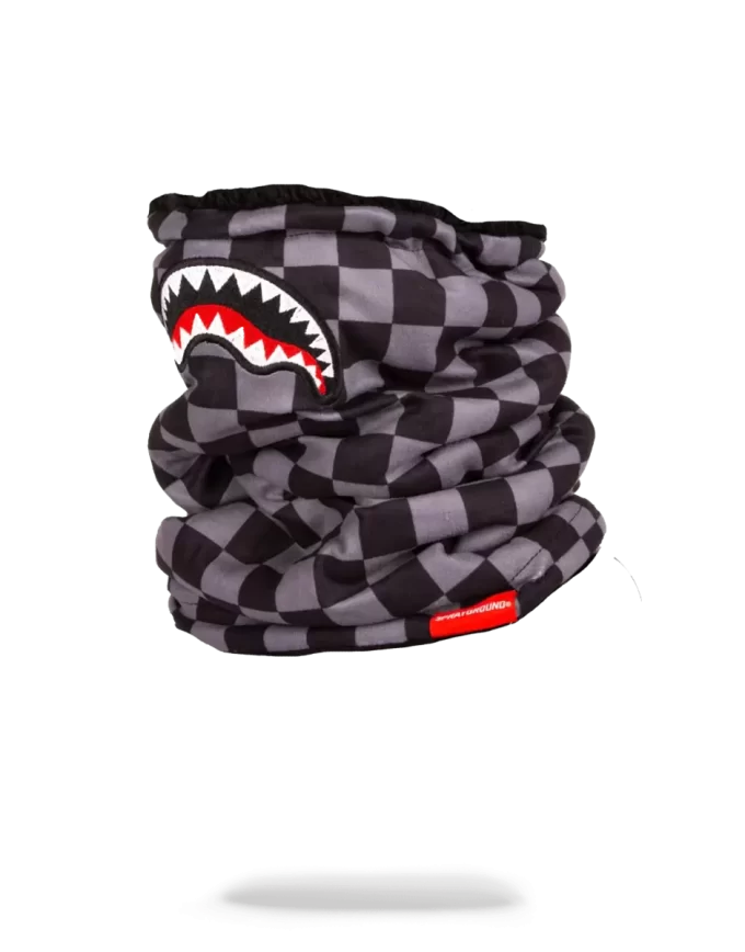 Karierter Haifisch-Halswärmer