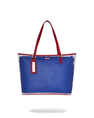 KEITH HARING THE BIG BLUE TURSE ART TOTE