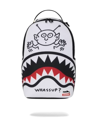 KEITH HARING WHASSUP ALIEN DLX RUCKSACK