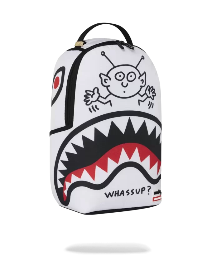 KEITH HARING WHASSUP ALIEN DLX RUCKSACK