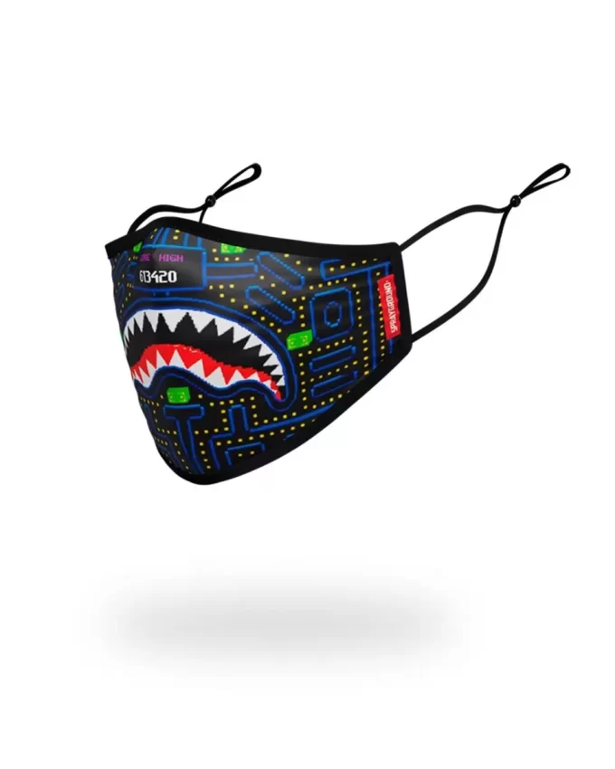 KINDER-FORMANGEPASSENDE MASKE: ARCADE SHARK