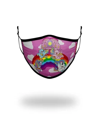 KINDERMASKE MIT PASSENDER GRIFFFORM: RAINBOW BOUNCE