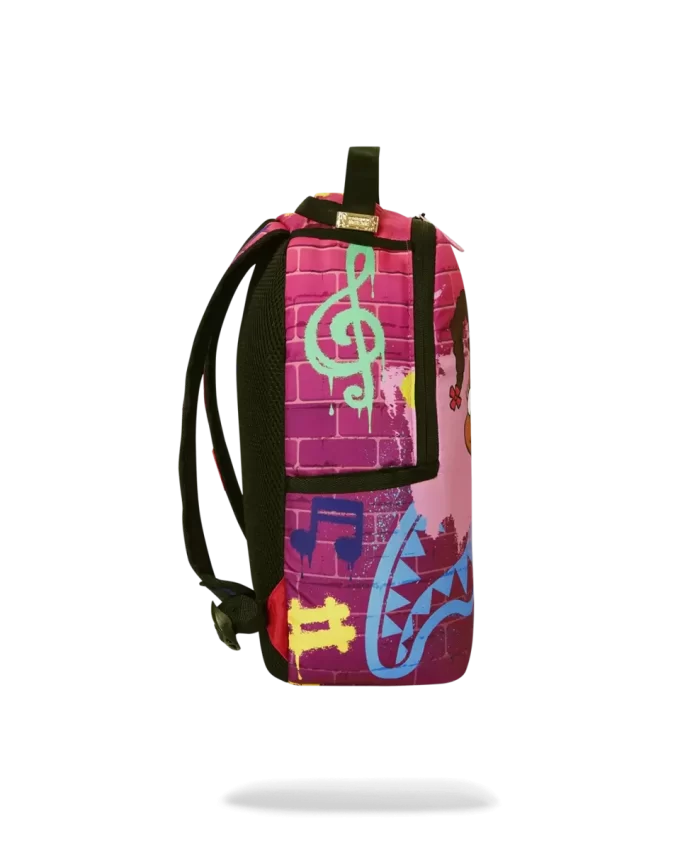 KLEINER RUCKSACK: RUGRATS SUSIE MUSIKNOTEN KLEINER RUCKSACK: RUGRATS SUSIE MUSIKNOTEN