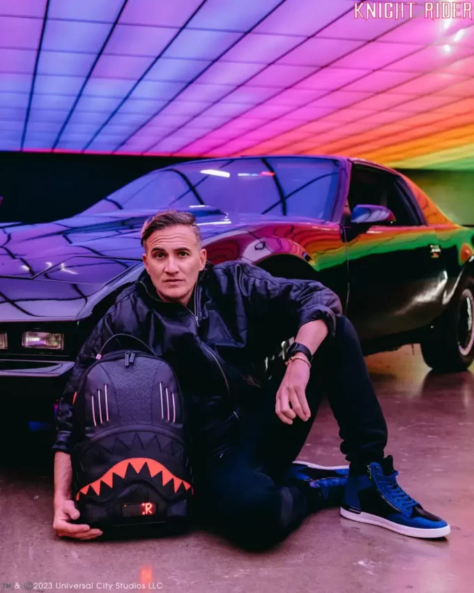 KNIGHT RIDER K.I.T.T. LED TURBO BOOST RUCKSACK