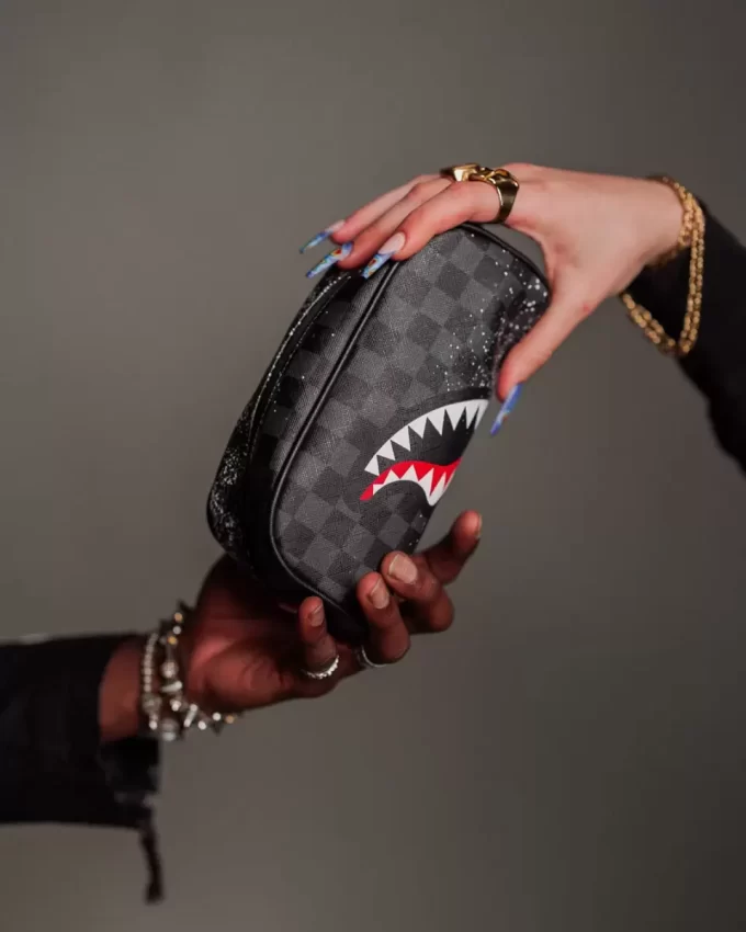 Kritzeln Dribble Check Tasche