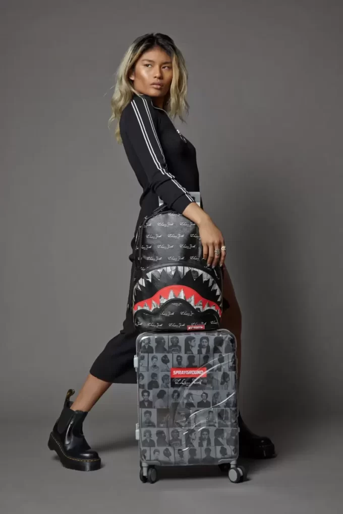 LAQUAN SMITH GEPRÄGTES, TRANSPARENTES 3M-HANDGEHÄUSE