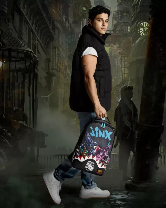 LEAGUE OF LEGENDS JINX RUCKSACK (DLXV) LEAGUE OF LEGENDS JINX RUCKSACK (DLXV)