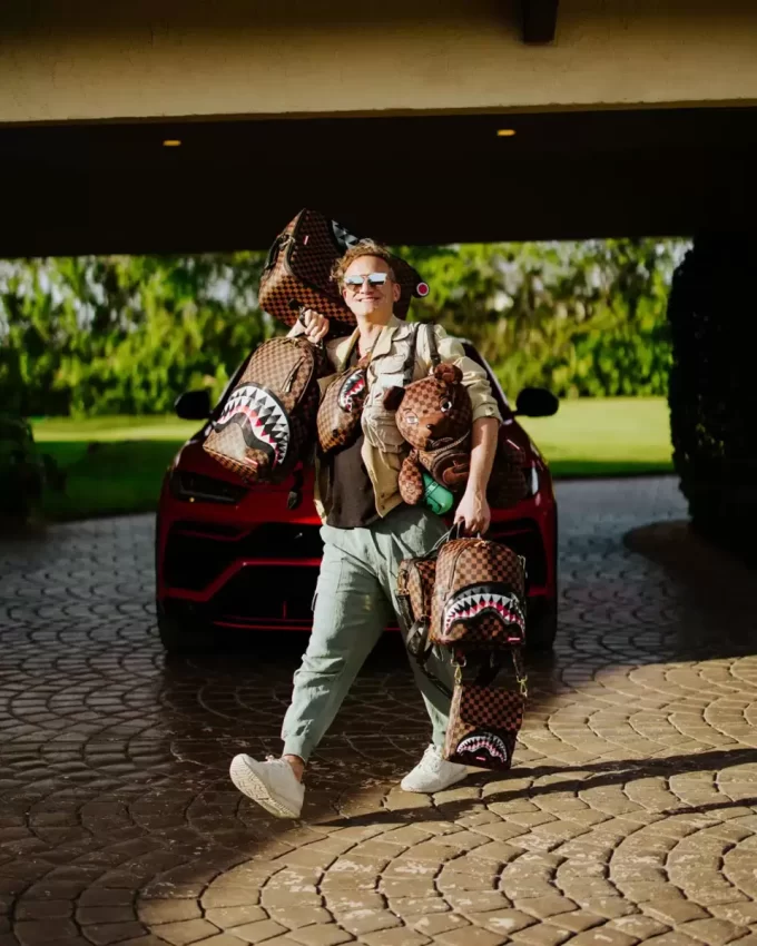 Lentikulareffekte Geldbär Teddybär Rucksack