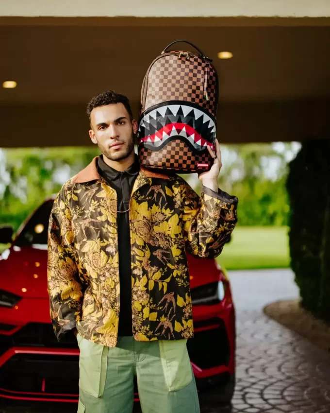 Lentikulareffekte Haie in Paris Rucksack