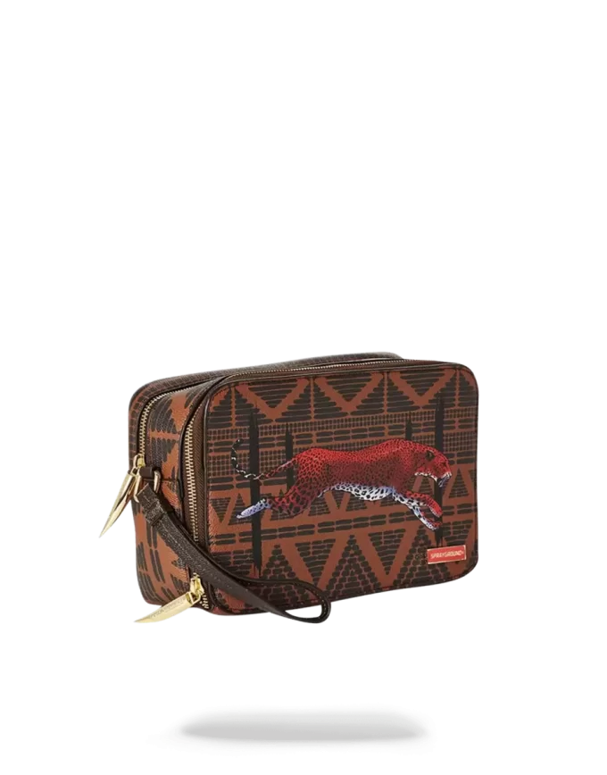 LEOPARDEN IN PARISER TOILETTEN, AUCH BEZEICHNET ALS GELDTASCHE