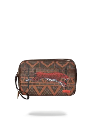 LEOPARDEN IN PARISER TOILETTEN, AUCH BEZEICHNET ALS GELDTASCHE