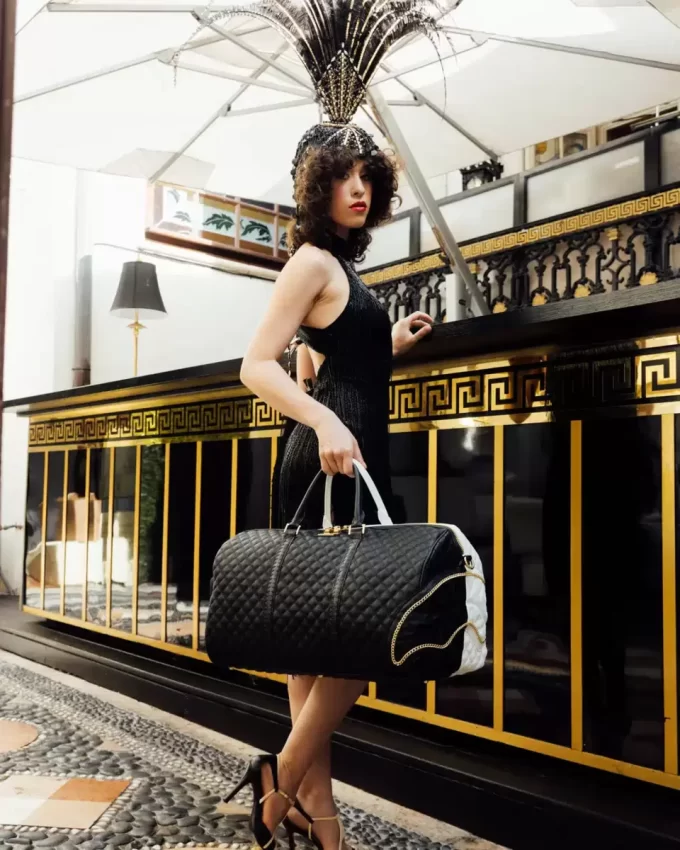 LEVELED UP SPLIT QUILT SHARK DUFFLE LEVELED UP SPLIT QUILT SHARK DUFFLE