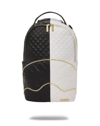 LEVELED UP SPLIT QUILT SHARK RUCKSACK (DLXV)