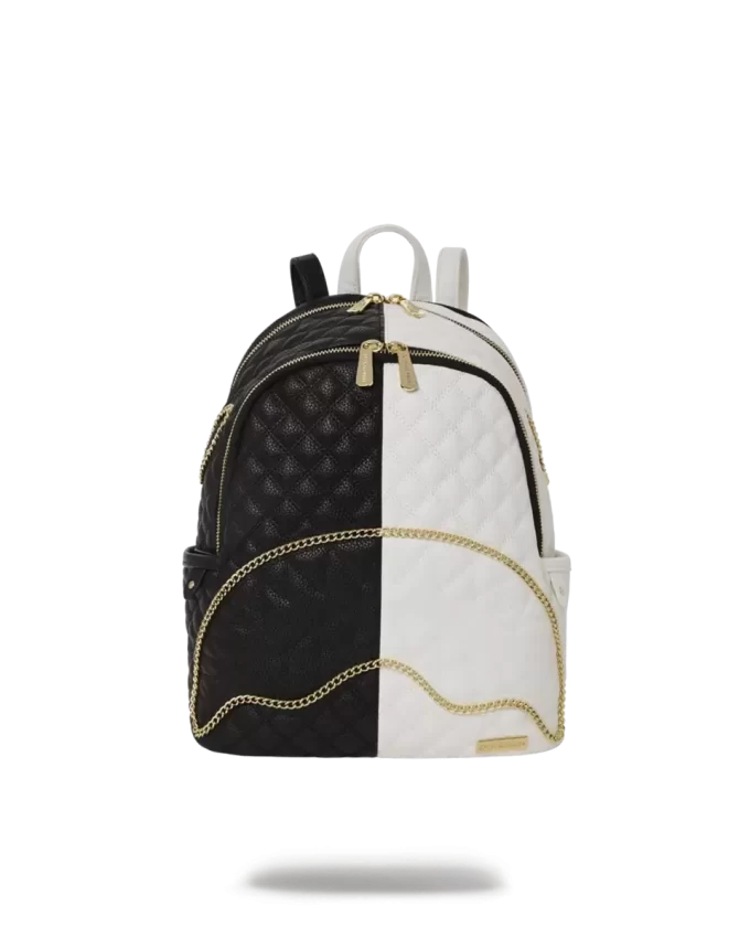 LEVELED UP SPLIT QUILT SHARK SAVAGE RUCKSACK