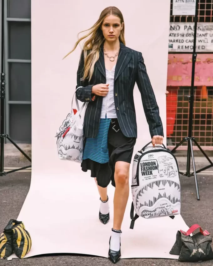 LONDON FASHION WEEK DESIGNER TRÄUME RUCKSACK