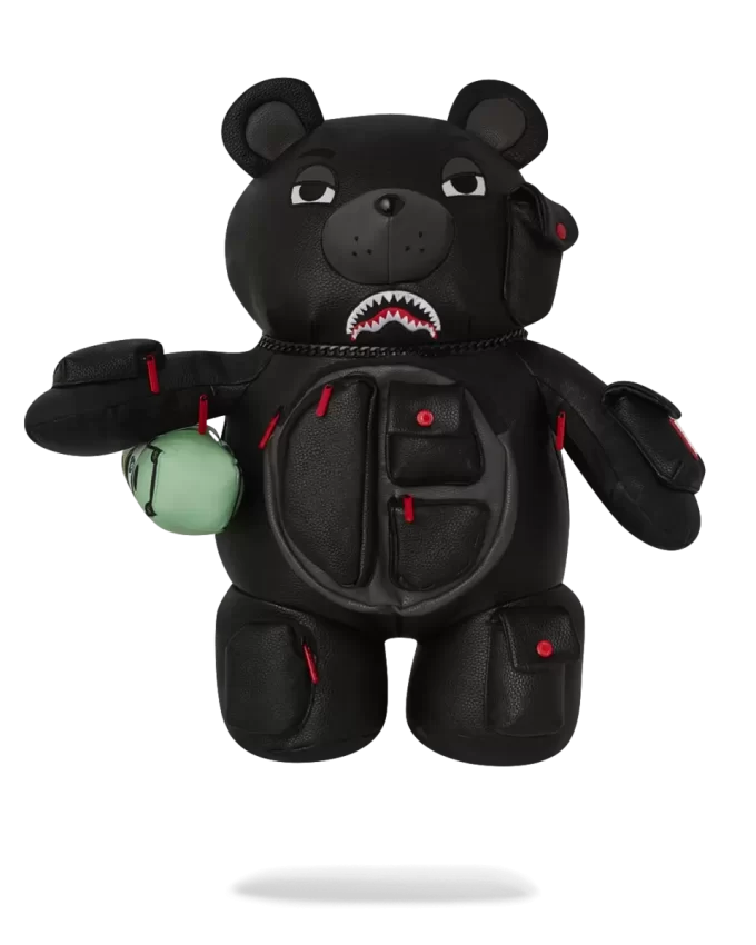 LUFTFREIE GELDBÄR-TEDDYBÄR-RUCKSACK