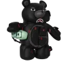 LUFTFREIE GELDBÄR-TEDDYBÄR-RUCKSACK