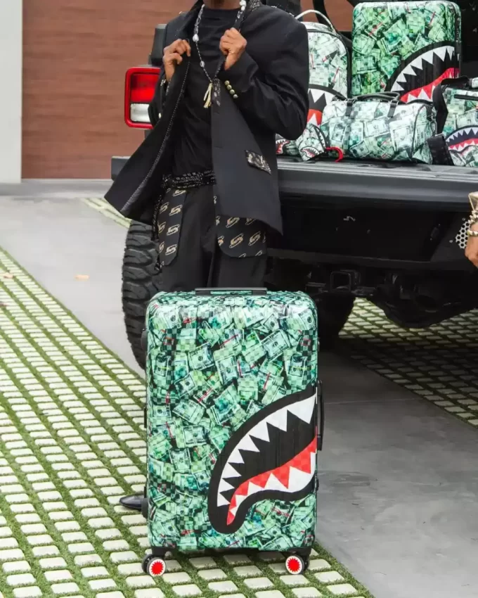 MAMA I MADE IT SHARKITECTURE HARTSCHALEN-GEPÄCK IN GROSSER GRÖSSE MAMA I MADE IT SHARKITECTURE HARTSCHALEN-GEPÄCK IN GROSSER GRÖSSE