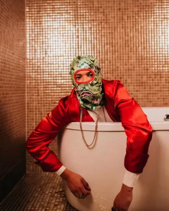 MAMA, ICH HABE ES GESCHAFFT – SKIMASKE