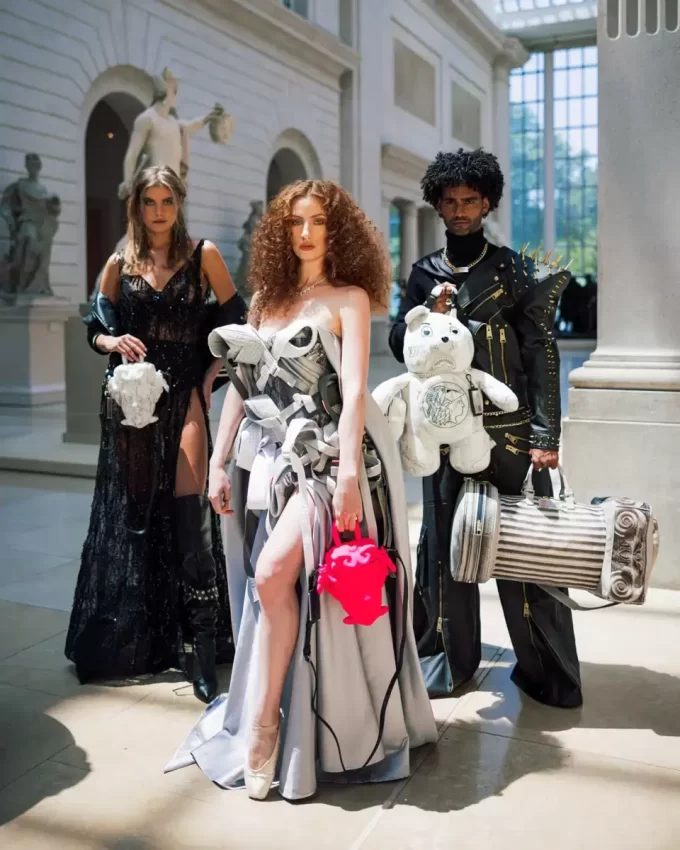 MET CANOVA MEDUSA HANDTASCHE (PINK)