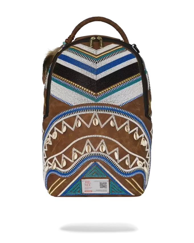 MET KUBA KINGDOM HEADDRESS RUCKSACK