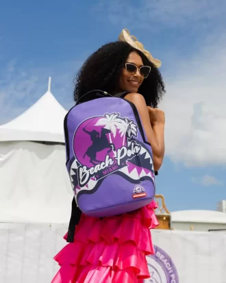 MIAMI BEACH POLO KOLLAB-RUCKSACK (DLXV-LILA)