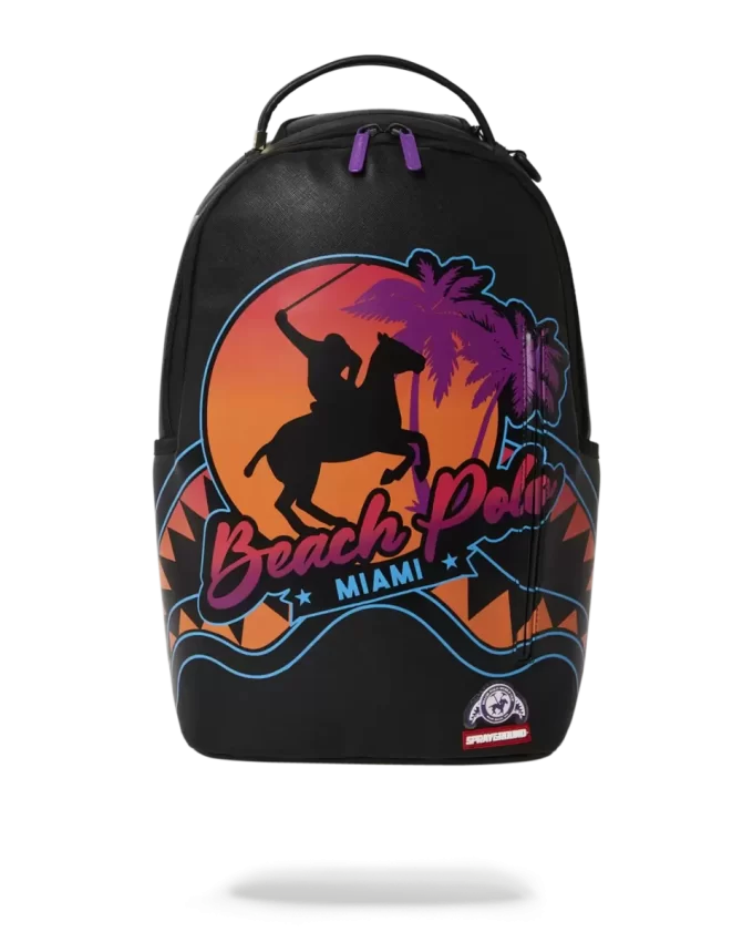 MIAMI BEACH POLO KOLLAB-RUCKSACK (DLXV-SCHWARZ)
