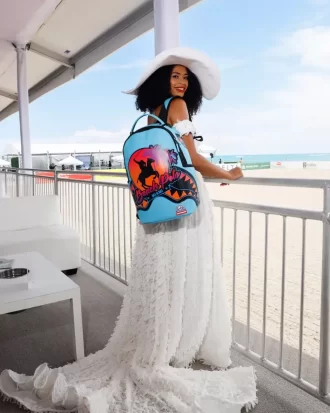 MIAMI BEACH POLO KOLLAKTION RUCKSACK (DLXV-SKY)