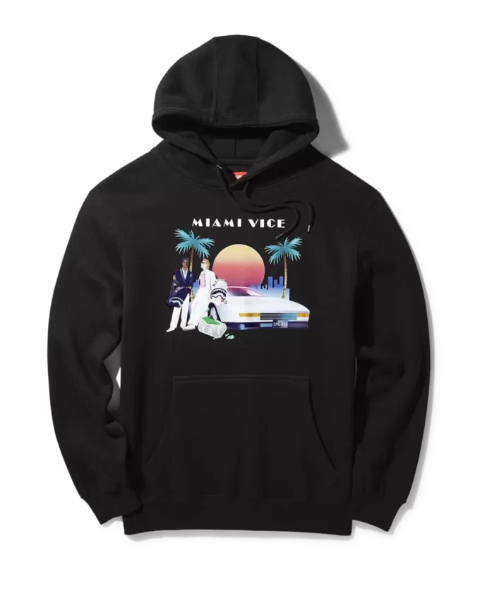 MIAMI VICE HOODY (SCHWARZ)