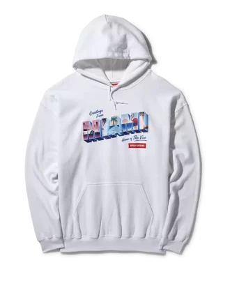 MIAMI VICE HOODY (WEISS)