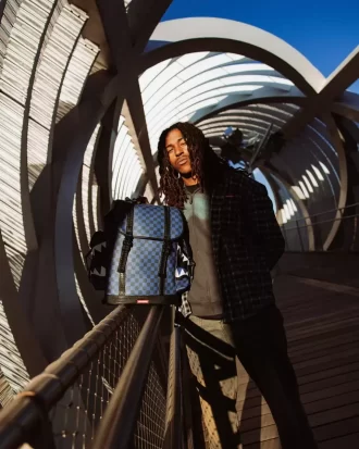 MIDNIGHT MAGIC SHARKS IN PARIS MONTE CARLO RUCKSACK