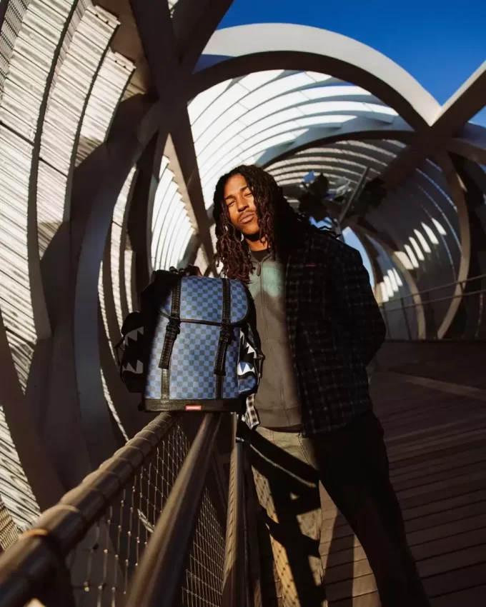 MIDNIGHT MAGIC SHARKS IN PARIS MONTE CARLO RUCKSACK