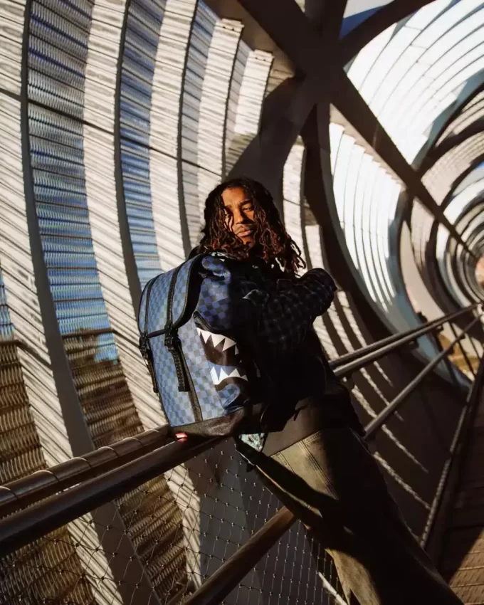 MIDNIGHT MAGIC SHARKS IN PARIS MONTE CARLO RUCKSACK