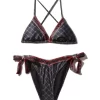 MIDNIGHT MONEY PATTERN BIKINI