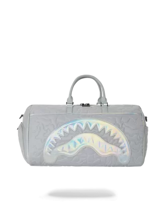 MIRASHAKU IRIDESCENT QUILT DUFFLE