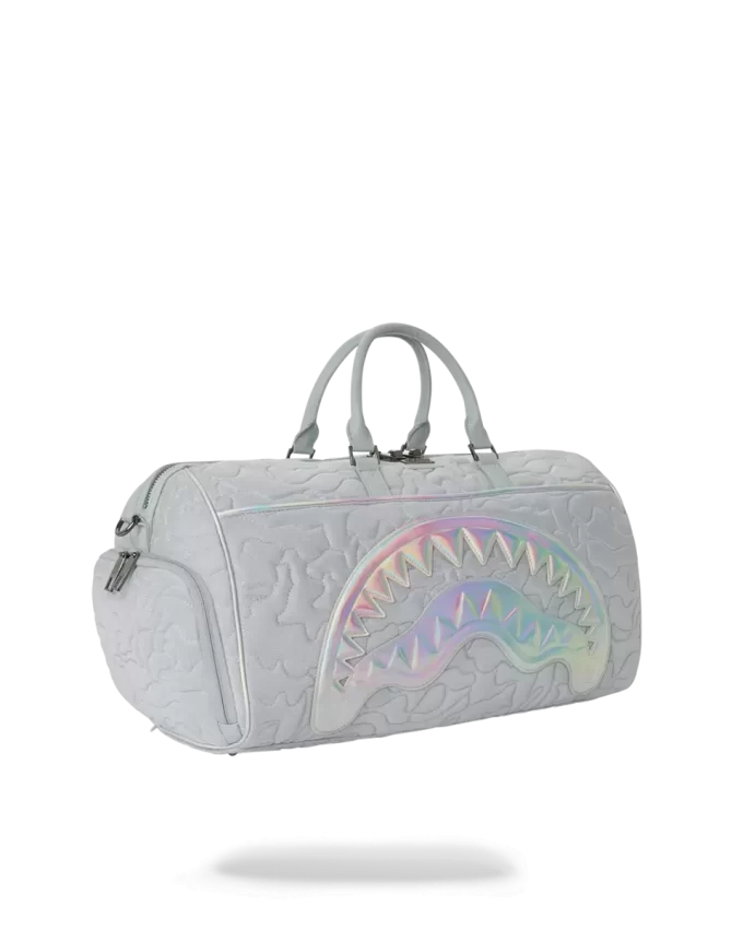 MIRASHAKU IRIDESCENT QUILT DUFFLE MIRASHAKU IRIDESCENT QUILT DUFFLE