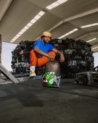 MONEY BEAR ALL WILL BE REVEALED RUCKSACK (DLXV)