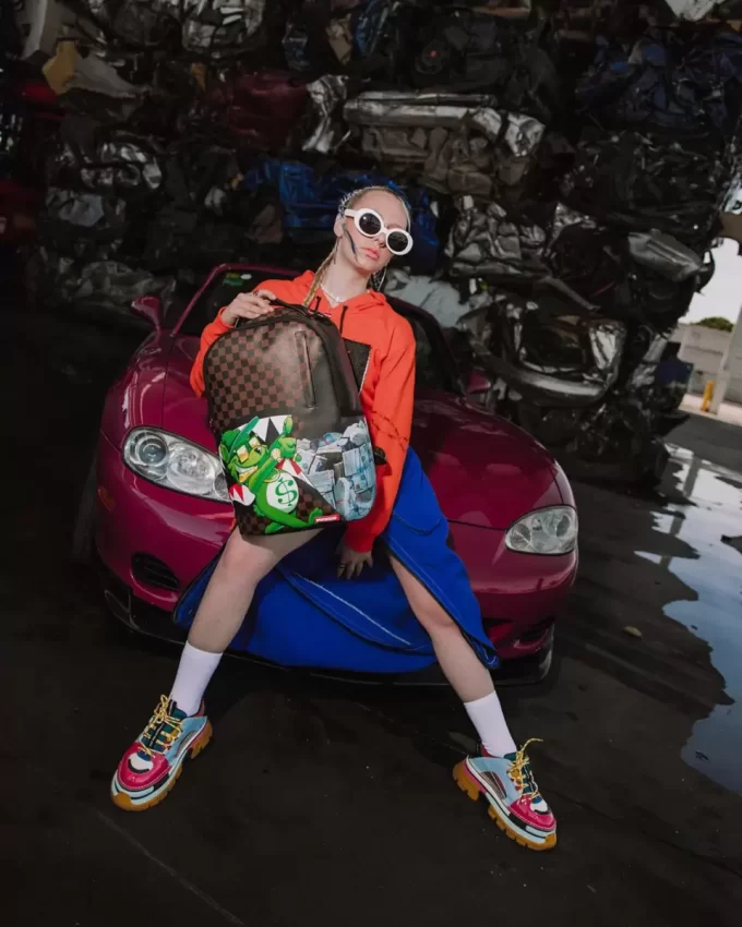 MONEY BEAR ALL WILL BE REVEALED RUCKSACK (DLXV)