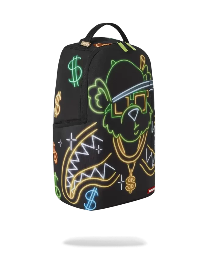 MONEY BEAR CITY LIGHTS RUCKSACK