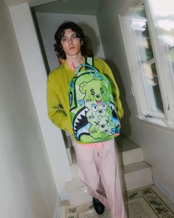 MONEY BEAR SEEING TRIPLE DLXSR RUCKSACK